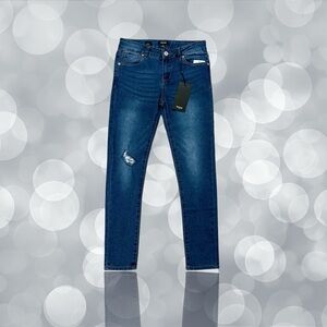 NWT Hudson Jeans Kids Skinny Leg Distressed Blue ‘Midnight’ Jeans Boys Size 12